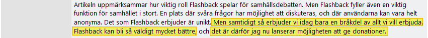 Flashback - Gåvor kan vara skattepliktiga på Flashback men det tror inte admin heller